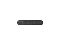 Belkin - Hub - 4 x USB-C - stasjonær AVC018BTBK