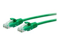 C2G 7ft (2.1m) Cat6a Snagless Unshielded (UTP) Slim Ethernet Network Patch Cable - Green - Koblingskabel - RJ-45 (hann) til RJ-45 (hann) - 2.1 m - 4.8 mm - UTP - CAT 6a - formstøpt, uten hindringer - grønn C2G30156