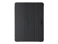 OtterBox React Series - Skjermdeksel for nettbrett - with pencil holder - svart - for Apple 10.2-inch iPad (8. generasjon, 9. generasjon) 77-92197