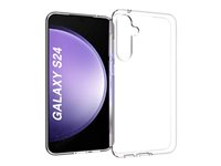 Insmat Crystal - Baksidedeksel for mobiltelefon - termoplast-polyuretan (TPU) - blank - for Samsung Galaxy S24 650-1199