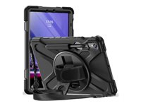 Insmat - Baksidedeksel for nettbrett - robust - rugged armor - polykarbonat, gummi, termoplast-polyuretan (TPU) - for Samsung Galaxy Tab S8 Ultra, Tab S9 Ultra 652-1289