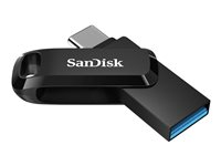 SanDisk Ultra Dual Drive Go - USB-flashstasjon - 128 GB - USB 3.1 Gen 1 / USB-C SDDDC3-128G-G46