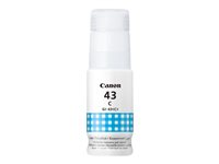 Canon GI 43 C - Cyan - original - blekkrefill - for PIXMA G540, G640 4672C001