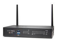 SonicWall TZ Series (Gen 7) TZ470W - Sikkerhetsapparat - med 3 års Essential Protection Service Suite - 1GbE, 2.5GbE - Wi-Fi 5 - 2.4 GHz, 5 GHz - SonicWall Promotional Tradeup - skrivebord 03-SSC-1372