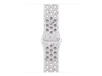 Apple Nike - Bånd for smart armbåndsur - 42mm - S/M-størrelse - veiled grå - for Watch Hermès Series 7, Hermès Series 9, SE 3, Series 10, Series 11, Series 8, Series 9 MGAH4ZM/A