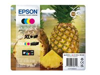 Epson 604/604XL Multipack - 4-pack - XL (svart) + Standard Capacity - svart, cyan, magenta, gul - original - blære med RF/lyd-alarm - blekkpatron - for Expression Home XP-2200, 2205, 3200, 3205, 4200, 4205; WorkForce WF-2910, 2930, 2935, 2950 C13T10H94020