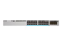 Cisco Catalyst 9300L - Network Advantage - switch - L3 - 24 x 10/100/1000 + 4 x 10 Gigabit SFP+ (opplenke) - rackmonterbar C9300L-24T-4X-A