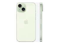 Apple iPhone 15 - 5G smartphone - dobbelt-SIM / Internminne 128 GB - OLED-display - 6.1" - 2556 x 1179 piksler - 2x bakkameraer 48 MP, 12 MP - front camera 12 MP - grønn MTP53QN/A