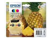 Epson 604 Multipack - 4-pack - svart, cyan, magenta, gul - original - blister - blekkpatron - for Expression Home XP-2200, 2205, 3205, 4200, 4205; WorkForce WF-2910, 2930, 2935, 2950 C13T10G64010