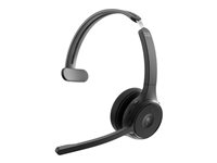 Cisco Headset 721 - Hodesett - on-ear - Bluetooth - trådløs - karbon sort - Cisco Webex Certified HS-WL-721Q-BUNA-C