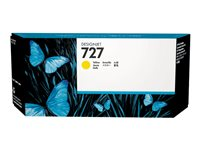 HP 727 - 300 ml - høykapasitets - gul - original - DesignJet - blekkpatron - for DesignJet T1500, T1530, T2500, T2530, T920, T930 F9J78A