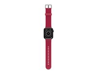 OtterBox All Day Comfort - Bånd for smart armbåndsur - 42/44/45 mm - rouge rubellite (rosa) - for Apple Watch (38 mm, 40 mm, 41 mm) 77-93701