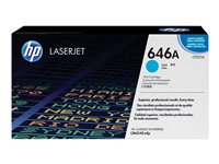 HP 646A - Cyan - original - LaserJet - tonerpatron (CF031A) - for Color LaserJet Enterprise CM4540 MFP, CM4540f MFP, CM4540fskm MFP CF031A