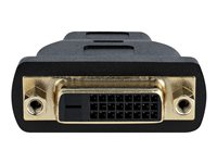 StarTech.com HDMI Male to DVI Female - HDMI to DVI-D Adapter - Bi-Directional - DVI to HDMI (HDMIDVIMF) - Video adapter - dobbeltlenke - HDMI hann til DVI-D hunn - svart - for P/N: DK31C3HDPD, DK31C3HDPDUE, SV221HUC4K, SV231DHU34K6, SV231HU34K6, SV431HU34K6 HDMIDVIMF