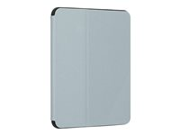 Targus Click-In - Lommebok for nettbrett - polyuretan, termoplast-polyuretan (TPU) - sølv - 10.9" - for Apple 10.9-inch iPad (10. generasjon) THZ93211GL