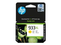 HP 933XL - Høy ytelse - gul - original - blekkpatron - for Officejet 6100, 6600 H711a, 6700, 7110, 7510, 7610, 7612 CN056AE#BGX