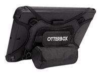 OtterBox Utility Series Latch - Baksidedeksel for nettbrett - med tilbehørspose - svart - 7" 77-86915
