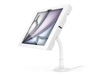 Compulocks - Monteringssett (fleksibel armmontering) - for nettbrett - hus - låsbar - metallramme - hvit - skjermstørrelse: 13" - skranke, veggmonterbar - for Apple 13-inch iPad Air (M2, M3) 159W13APXW