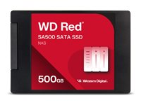 WD Red SA500 WDS500G1R0A - SSD - 500 GB - intern - 2.5" - SATA 6Gb/s WDS500G1R0A