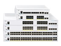 Cisco Business 250 Series CBS250-8P-E-2G - Switch - L3 - smart - 8 x 10/100/1000 (PoE+) + 2 x kombo for Gigabit Ethernet/Gigabit SFP - rackmonterbar - PoE+ (67 W) CBS250-8P-E-2G-EU