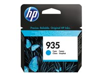 HP 935 - Cyan - original - blekkpatron - for Officejet 6812, 6815, 6820; Officejet Pro 6230, 6230 ePrinter, 6830, 6835 C2P20AE#BGX