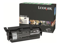 Lexmark - Ekstra høy ytelse - svart - original - tonerpatron LCCP, LRP - for Lexmark T654dn, T654dtn, T654n, T656dne T654X11E