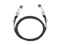 QNAP - Direkte 100GBase-koblingskabel - QSFP28 (hann) til QSFP28 (hann) - 1.5 m CAB-DAC15M-Q28