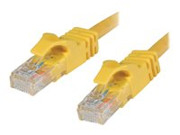 C2G Cat6 Booted Unshielded (UTP) Network Patch Cable - Koblingskabel - RJ-45 (hann) til RJ-45 (hann) - 10 m - UTP - CAT 6 - formstøpt, uten hindringer, flertrådet - gul 83472