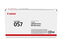 Canon 057 - Svart - original - tonerpatron - for ImageCLASS LBP228, LBP236, LBP237, MF455; i-SENSYS LBP233, LBP236, MF453, MF455 3009C002