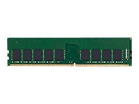 Kingston - DDR4 - modul - 32 GB - DIMM 288-pin - 3200 MHz / PC4-25600 - CL22 - 1.2 V - ikke-bufret - ECC - for Lenovo ThinkStation P350 30E3, 30E4, 30E5, 30E6, 30EF, 30EG, 30EH, 30EJ KTL-TS432E/32G