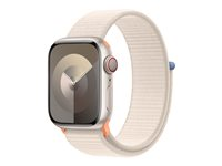 Apple - Sløyfe for smart armbåndsur - 41 mm - 130 - 200 mm - stjernelys MT553ZM/A