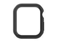 Belkin SCREENFORCE TemperedCurve - Støtfanger for smartarmåndsur - skjermbeskytter - polykarbonat, herdet glass (9H) - svart - for Apple Watch (44 mm, 45 mm) OVG003ZZBK-REV