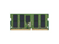 Kingston - DDR4 - modul - 32 GB - SO DIMM 260-pin - 3200 MHz / PC4-25600 - CL22 - 1.2 V - ikke-bufret - ECC - for Lenovo ThinkPad P1 Gen 4 20Y3, 20Y4 KTL-TN432E/32G