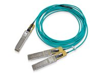 NVIDIA - Fibre Channel-kabel - QSFP56 (hann) - 3 m - aktiv - svart 980-9I44P-00V003