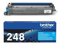 Brother TN-248C - Cyan - original - boks - tonerpatron - for Brother DCP-L3520, DCP-L3560, HL-L3220, HL-L3240, HL-L8240, MFC-L3760, MFC-L8390 TN248C