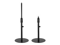 Kensington A1010 - Stativ - teleskopisk - for mikrofon / nettkamera / lys - 3/8" skruemontering - skrivebord - for Kensington ProVC Bundle K87651WW