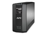 APC Back-UPS RS LCD 700 Master Control - UPS - AC 120 V - 420 watt - 700 VA - USB - utgangskontakter: 6 - svart - for P/N: AR106SH4, AR106SH6, AR109SH4, AR109SH6, AR112SH4, AR112SH6, SCL500RM1UNC BR700G