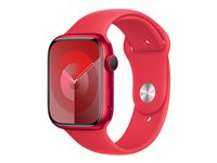 Apple - Bånd for smart armbåndsur - 45 mm - M/L (passer håndledd på 160 - 210 mm) - produkt (RØD) MT3X3ZM/A