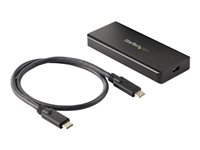 StarTech.com USB-C 10Gbps M.2 NVMe PCIe SSD Enclosure, Rugged Aluminum External M.2 PCIe M-Key Case IP67 Rated, 1GB/s Read/Write, Supports 2230/2242/2260/2280, TB3 Compatible, Mac/PC - 1.6ft USB-C Cable Incl - Drevkabinett - M.2 - M.2 Card - USB 3.2 (Gen 2) - svart - for P/N: PEXUSB321C M2E1BRU31C