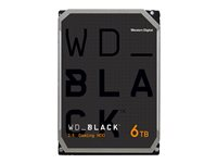 WD_BLACK WD6004FZWX - Harddisk - 6 TB - intern - 3.5" - SATA 6Gb/s - 7200 rpm - buffer: 128 MB WD6004FZWX