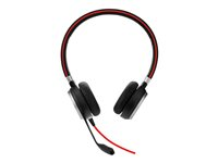 Jabra Evolve 40 MS stereo - Hodesett - on-ear - kablet - USB, 3,5 mm jakk - Certified for Skype for Business 6399-823-109
