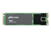 Micron 7450 PRO - SSD - Enterprise, Read Intensive - 480 GB - intern - M.2 2280 - PCIe 4.0 x4 (NVMe) - TAA-samsvar MTFDKBA480TFR-1BC1ZABYYT