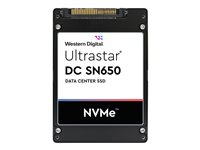 WD Ultrastar DC SN650 WUS5EA176ESP5E3 - SSD - 7.68 TB - intern - 2.5" - U.3 PCIe 4.0 (NVMe) 0TS2374