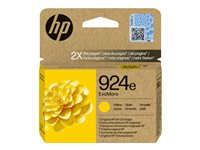 HP 924e EvoMore - Gul - original - blekkpatron - for Officejet Pro 8130e 4K0U9NE#CE1