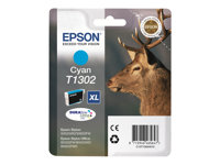 Epson T1302 - 10.1 ml - cyan - original - hengepakke - blekkpatron (alternativ for: Epson T1302) - for Stylus Office BX630, BX635, BX935; WorkForce WF-3010, 3520, 3530, 3540, 7015, 7515, 7525 C13T13024012