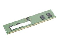 Lenovo - DDR5 - modul - 8 GB - DIMM 288-pin - 4800 MHz - ikke-bufret - grønn - for ThinkStation P3 30GS 4X71N34263