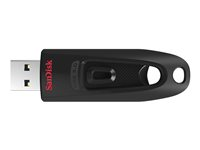 SanDisk Ultra - USB-flashstasjon - 64 GB - USB 3.0 (en pakke 3) SDCZ48-064G-G46T
