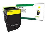 Lexmark 702Y - Gul - original - tonerpatron LCCP, LRP - for Lexmark CS310dn, CS310n, CS410dn, CS410dtn, CS410n, CS510de, CS510dte 70C20Y0