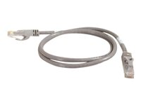C2G Cat6 Booted Unshielded (UTP) Network Patch Cable - Koblingskabel - RJ-45 (hann) til RJ-45 (hann) - 50 m - UTP - CAT 6 - formstøpt, uten hindringer, flertrådet - grå 83376