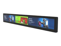 Instore Screen INSHELF - 24" Diagonalklasse LCD-flatskjerm - intelligent skilting 1920 X 165 - svart 4ZF0W90165